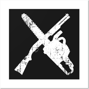 Zombie Weapon (White) Posters and Art